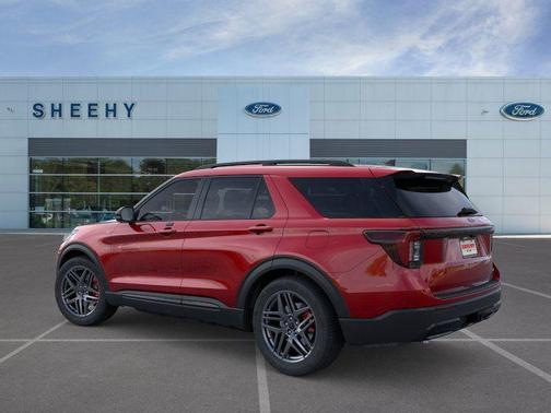 Red Metallic 2026 Ford Explorer ST-Line