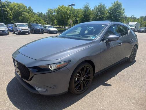 Gray Metallic 2025 Mazda Mazda3 FWD w/Premium Package