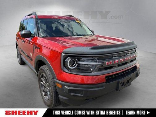 Chili Pepper Red 2022 Ford Bronco Sport Big Bend
