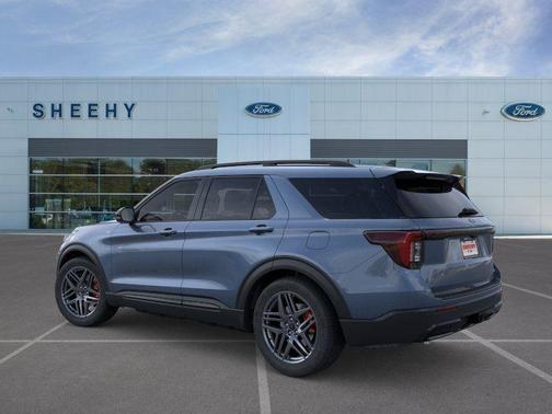Blue 2026 Ford Explorer ST-Line