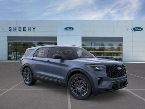 Blue 2026 Ford Explorer ST-Line