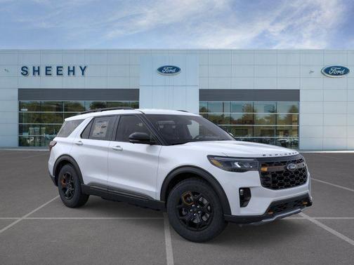 White Metallic 2026 Ford Explorer Tremor