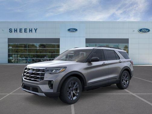 Gray Metallic 2026 Ford Explorer Active