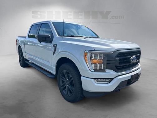 White Metallic 2021 Ford F-150 XLT