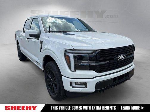 Star White 2025 Ford F-150 Platinum