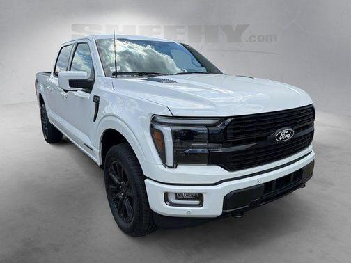 Star White 2025 Ford F-150 Platinum
