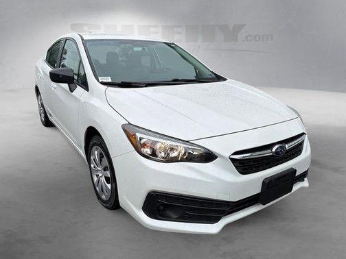 Crystal White Pearl 2022 Subaru Impreza Base