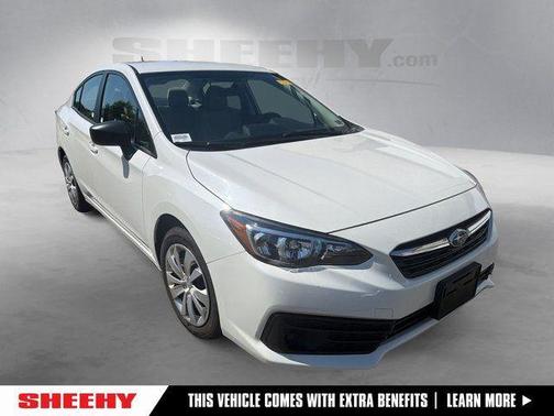Crystal White Pearl 2022 Subaru Impreza Base