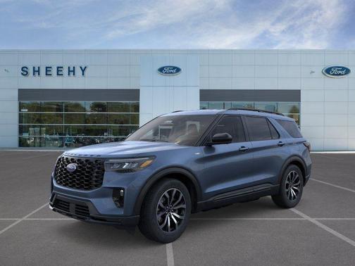 Blue 2026 Ford Explorer ST-Line