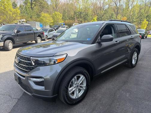 Carbonized Gray Metallic 2022 Ford Explorer XLT