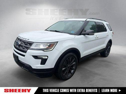 Oxford White 2018 Ford Explorer XLT