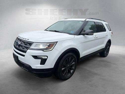 Oxford White 2018 Ford Explorer XLT