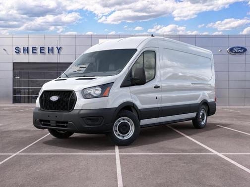 Oxford White 2027 Ford Transit-250 148 WB Medium Roof Cargo