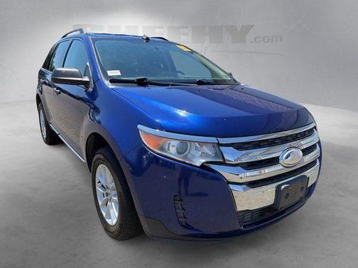 Deep Impact Blue Metallic 2014 Ford Edge SE