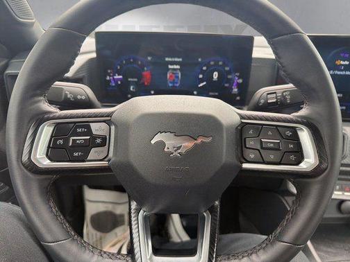 Shadow Black 2024 Ford Mustang EcoBoost