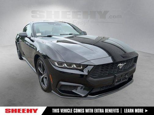 Shadow Black 2024 Ford Mustang EcoBoost