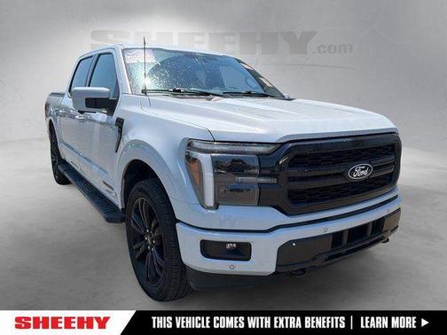 Space White Metallic 2025 Ford F-150 Lariat