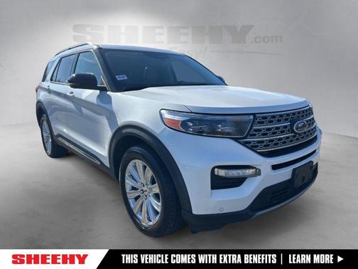 White 2021 Ford Explorer Limited