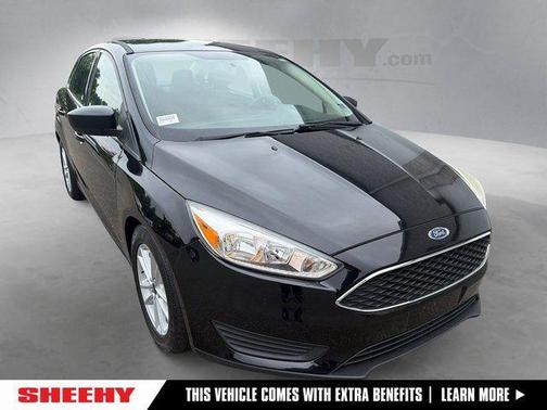 Shadow Black 2018 Ford Focus SE