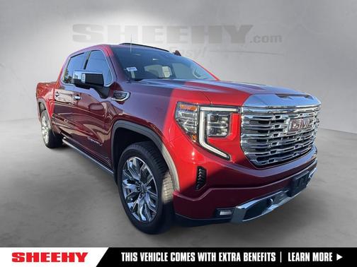 Volcanic Red 2024 GMC Sierra 1500 Denali