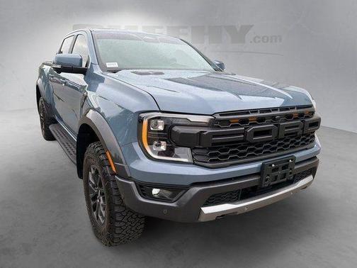 Azure Gray Metallic 2024 Ford Ranger Raptor