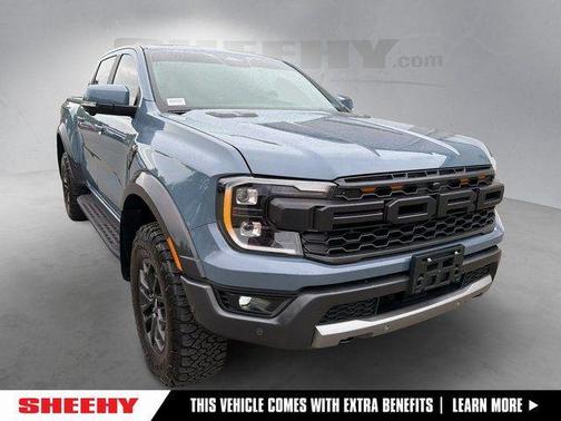 Azure Gray Metallic 2024 Ford Ranger Raptor