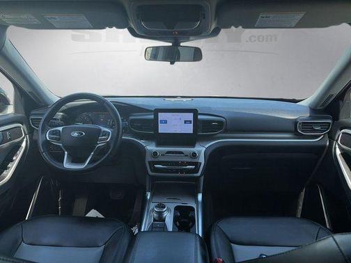 Agate Black Metallic 2022 Ford Explorer XLT
