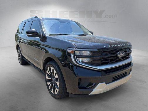 Agate Black Metallic 2025 Ford Expedition Platinum