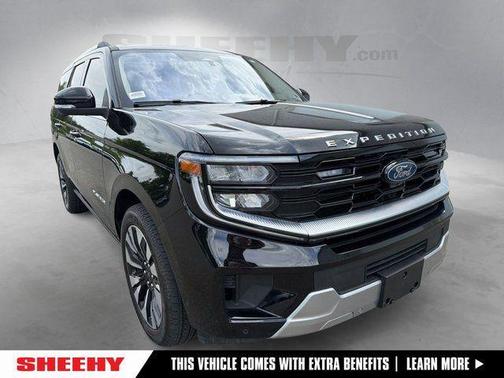 Agate Black Metallic 2025 Ford Expedition Platinum
