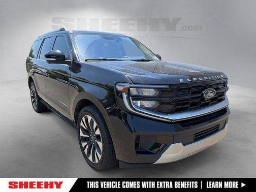 Agate Black Metallic 2025 Ford Expedition Platinum