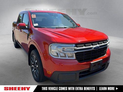 Hot Pepper Red Metallic Tinted Clearcoat 2023 Ford Maverick Lariat