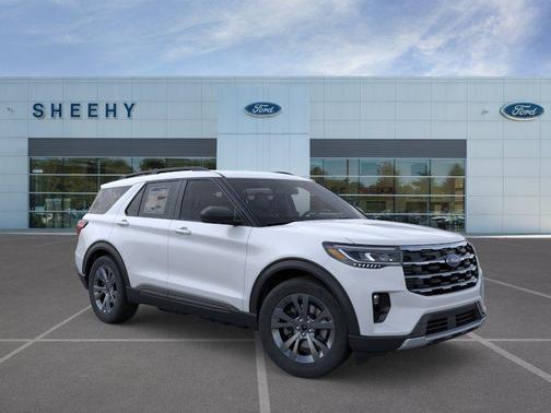 White Metallic 2026 Ford Explorer Active