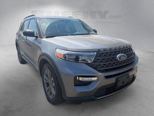Carbonized Gray Metallic 2023 Ford Explorer XLT