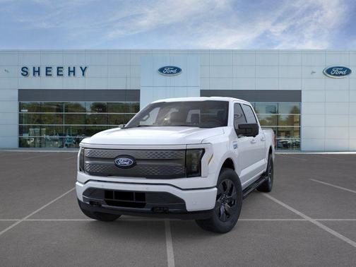 Oxford White 2025 Ford F-150 Lightning Flash