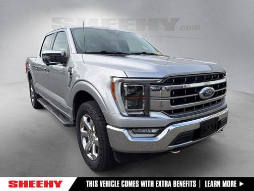 Silver Metallic 2021 Ford F-150 Lariat