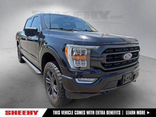Agate Black Metallic 2022 Ford F-150 XLT