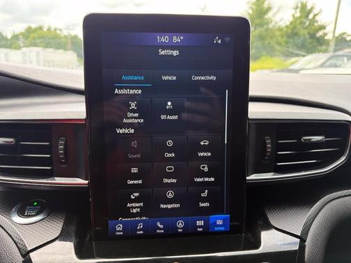 Agate Black Metallic 2021 Ford Explorer ST