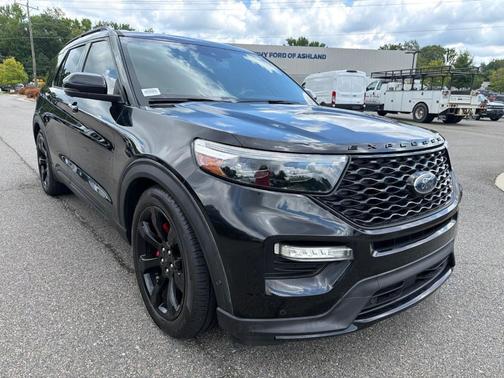 Agate Black Metallic 2021 Ford Explorer ST
