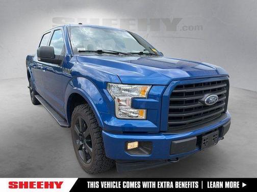 Lightning Blue 2017 Ford F-150 XLT