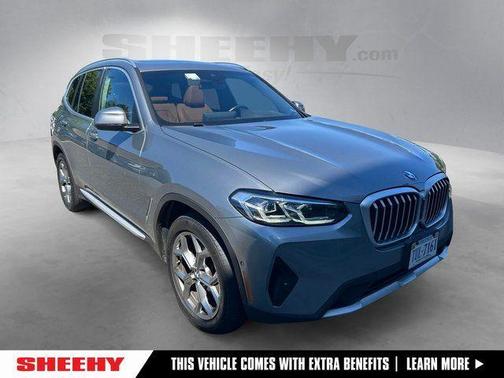 Gray Metallic 2024 BMW X3 xDrive30i