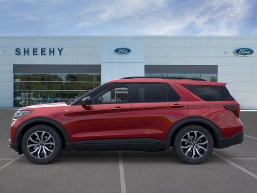 Red Metallic 2026 Ford Explorer ST-Line