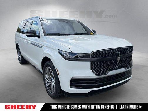 Pristine White 2025 Lincoln Navigator L Reserve