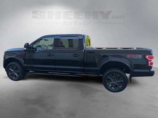 Shadow Black 2018 Ford F-150 XLT