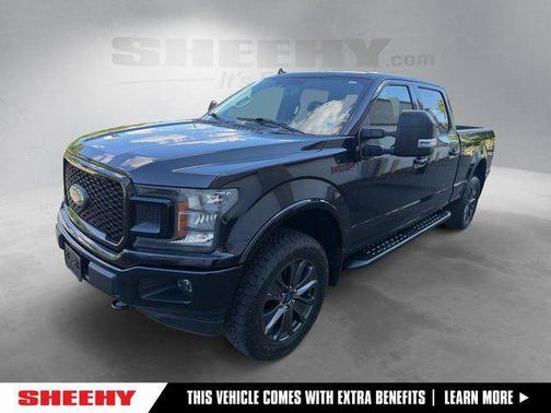 Shadow Black 2018 Ford F-150 XLT