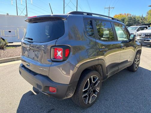Crystal Metallic 2021 Jeep Renegade Limited