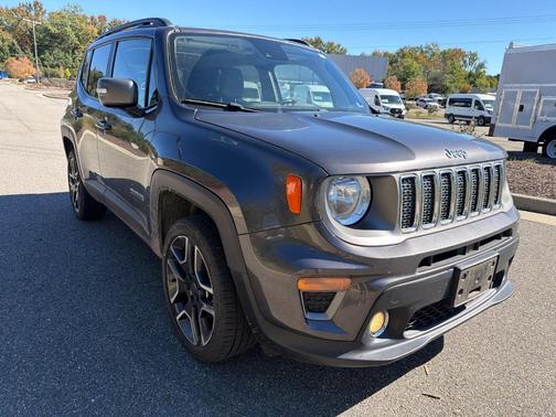 Crystal Metallic 2021 Jeep Renegade Limited