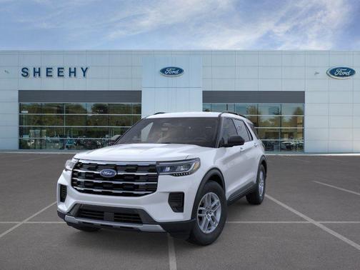 White Metallic 2026 Ford Explorer Active