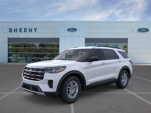 White Metallic 2026 Ford Explorer Active