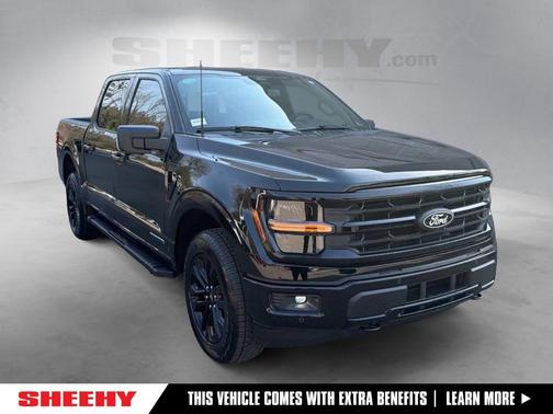 Agate Black Metallic 2025 Ford F-150 XLT