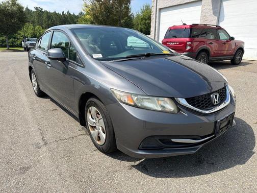 Gray 2013 Honda Civic LX
